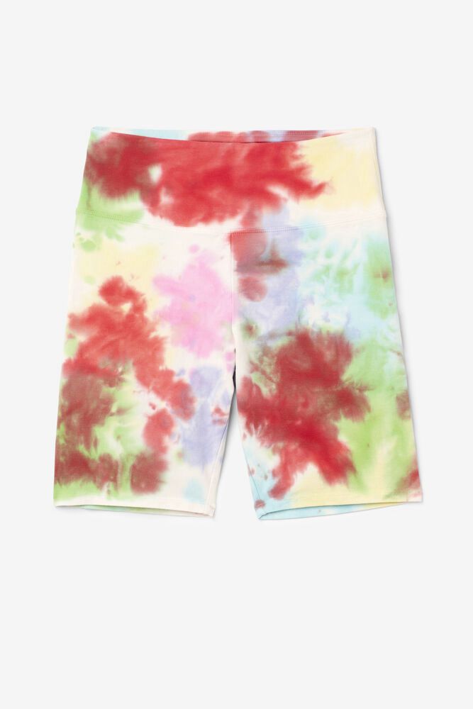 Pantaloni Scurti Fila Dama Colorati Taima Tie Dye Bike OJPL-67214